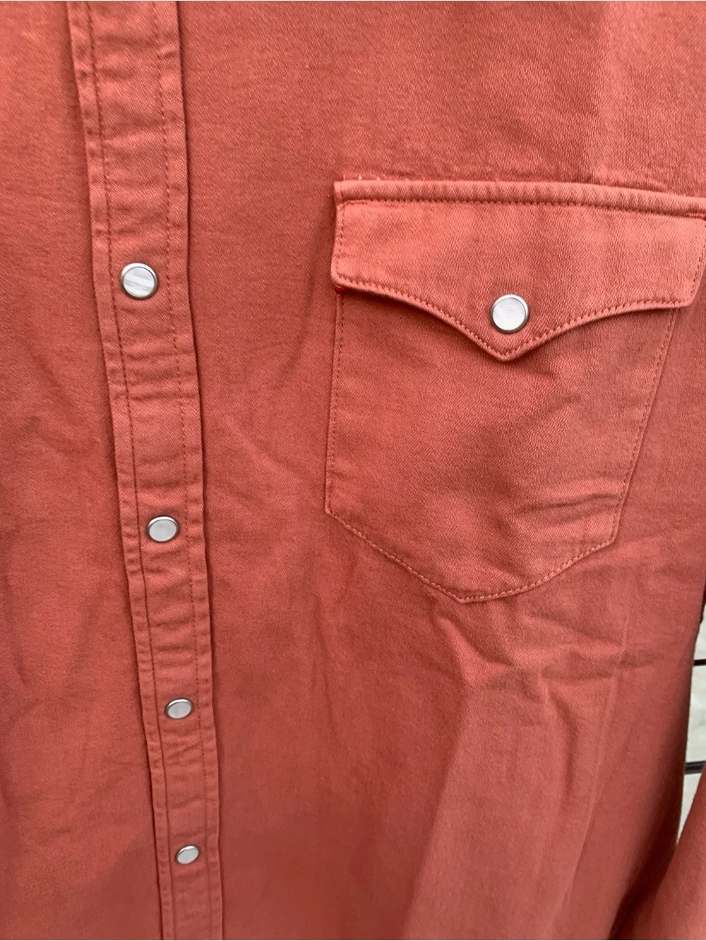 NWT Levi's Men's Classic Standard Button-Down The Western Shirt